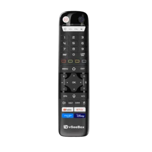 Front view of original vSeeBox V6 Pro Remote replacement control